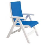 Jersey Midback Folding Sling Chair