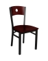 E163RFO One Circle Back Chair