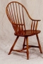 H1805RFO Continuous Bow Arm Chair