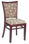 GA4650FPRFO Checker Back Fully Padded Wood Chair