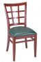 GA4650RFO Checker Back Wood Restaurant Chair