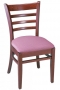 GA4613RFO Ladderback Wood Restaurant Chair