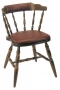 GA3850FPRFO Colonial Fully Padded Wood Restaurant Chair
