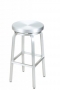 GA891ABSRFO Brushed Aluminum Stool