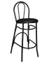 E123BSRFO Arc Tube Metal Barstool