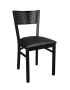 E172RFO Perforated Back Chair