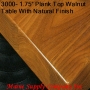 3000RFO Series Solid Walnut Premium Plank Table Tops
