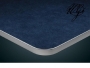 5975RFO Series Satin Aluminum Flat Edge Laminate Premium Table Tops