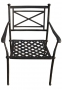 ATADMINACRFO Admiral Series Aluminum Arm Chair