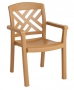 GROSANRFO Sanibel Stacking Dining Armchair