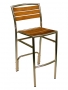 ATCURBARRFO Curacao Series Armless Barstool