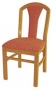OD222USBRFO Cabaret Side Chair With Upholstered Seat & Back