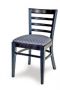 OD242USRFO Cafe Side Chair With Upholstered Seat