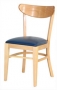 OD272USRFO Boomerang Chair With Upholstered Seat