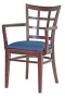 OD344USRFO Cheshire Arm Chair With Upholstered Seat