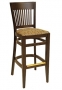 FLS-CON915BRFO Wood Barstool