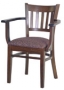 OD284USRFO Jazz Arm Chair With Upholstered Seat