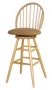 OD216USRFO Windsor Barstool With Upholstered Seat