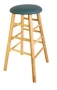 OD2704-30USRFO Oak Tavern Barstool With Upholstered Seat