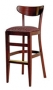 OD276USRFO Boomerang Barstool With Upholstered Seat