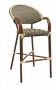 GA915RFO Aluminum Bamboo Barstool