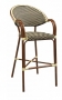 GA915RFO Aluminum Bamboo Barstool