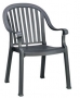 GROCRFO Colombo Stacking Arm Chair